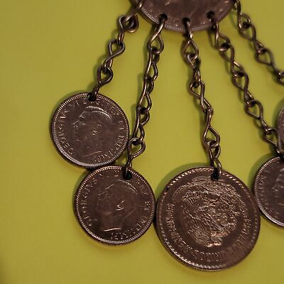 Vintage Coin Brooch