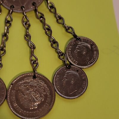 Vintage Coin Brooch