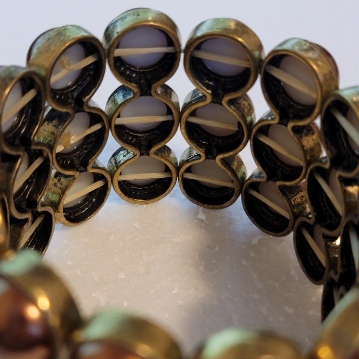 Copper Color Stretch Bracelet