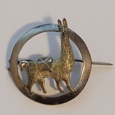 Vintage Alpaca Brooch