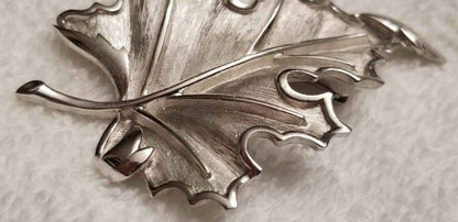 Vintage Trifari Silver Tone Brooch