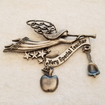 Very Special Teacher Brooch By CAMCO