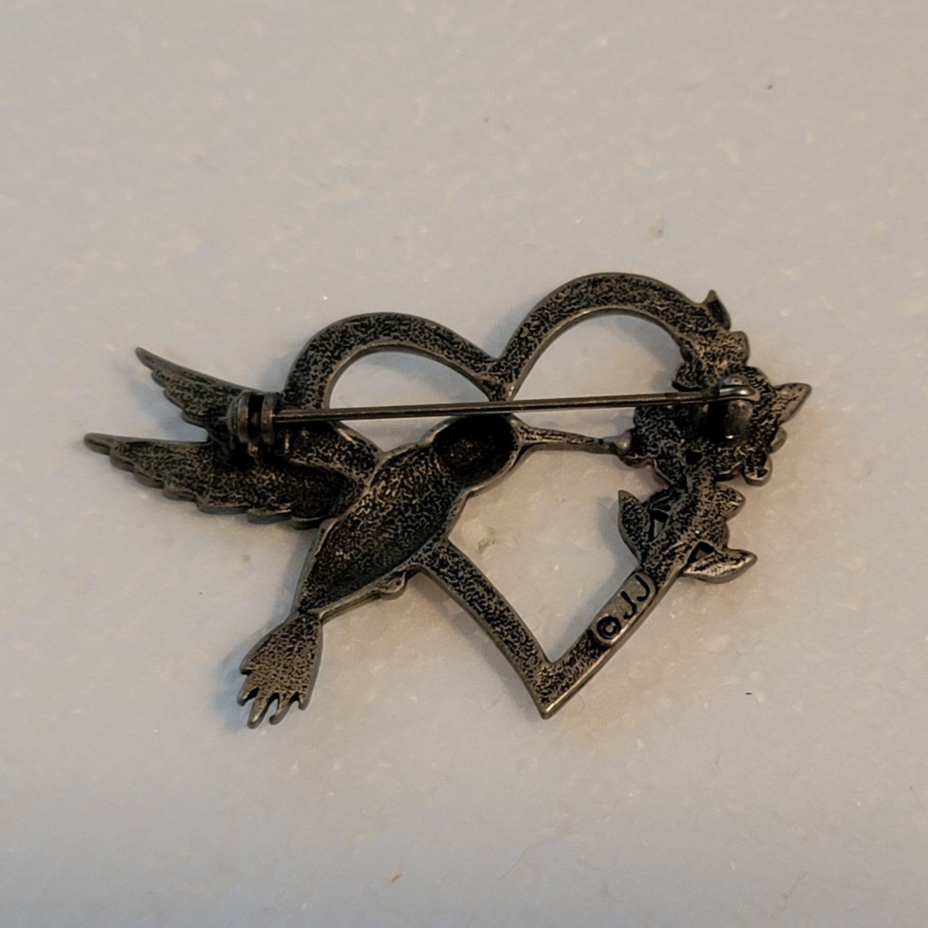 Vintage Jonette Jewelry Company Hummingbird Brooch
