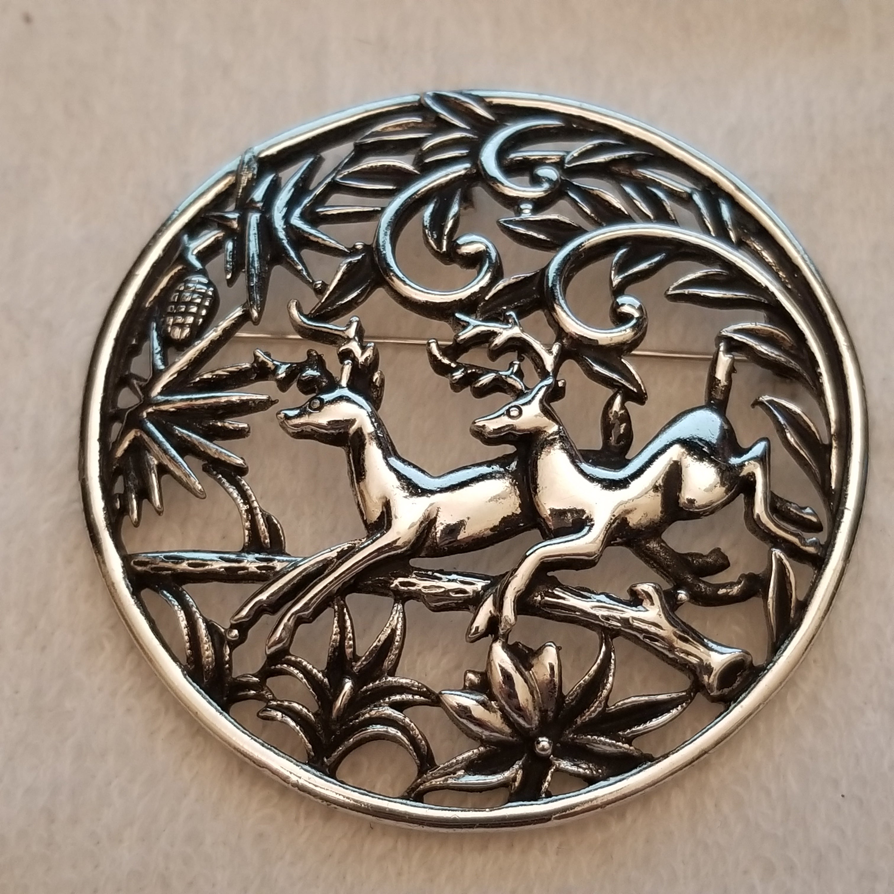 Vintage Sarah Coventry "WOODLAND FLIGHT" Brooch