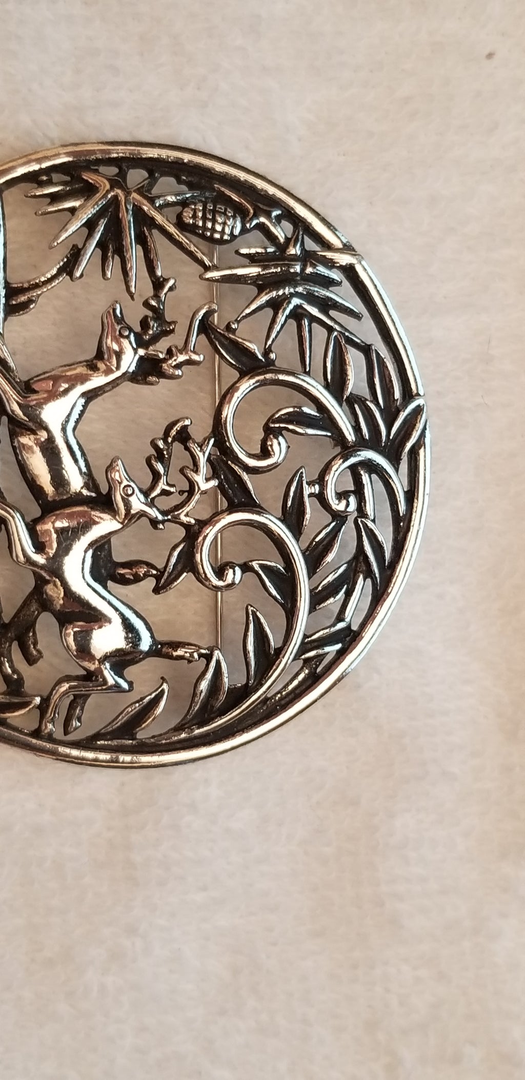 Vintage Sarah Coventry "WOODLAND FLIGHT" Brooch