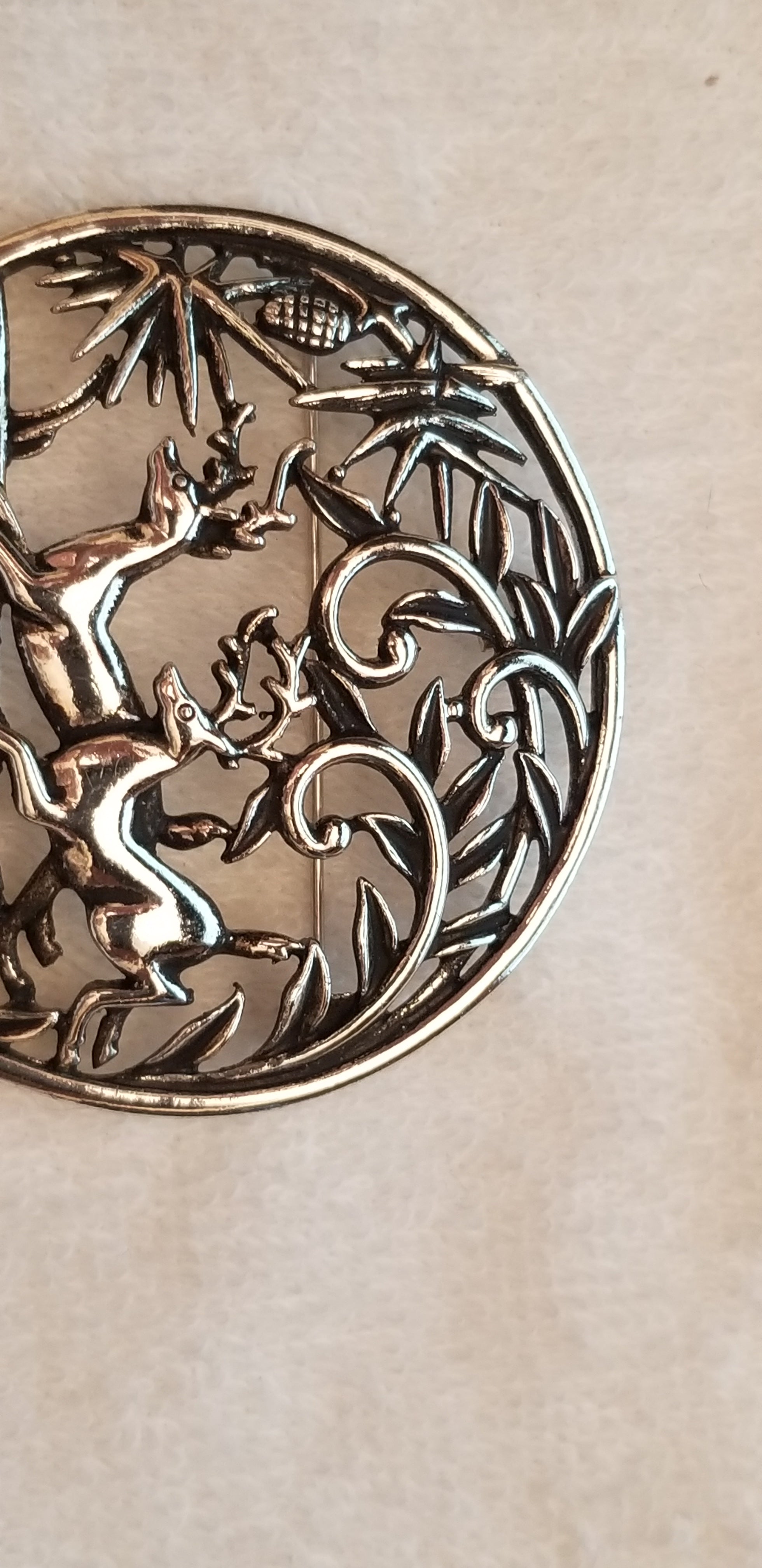 Vintage Sarah Coventry "WOODLAND FLIGHT" Brooch
