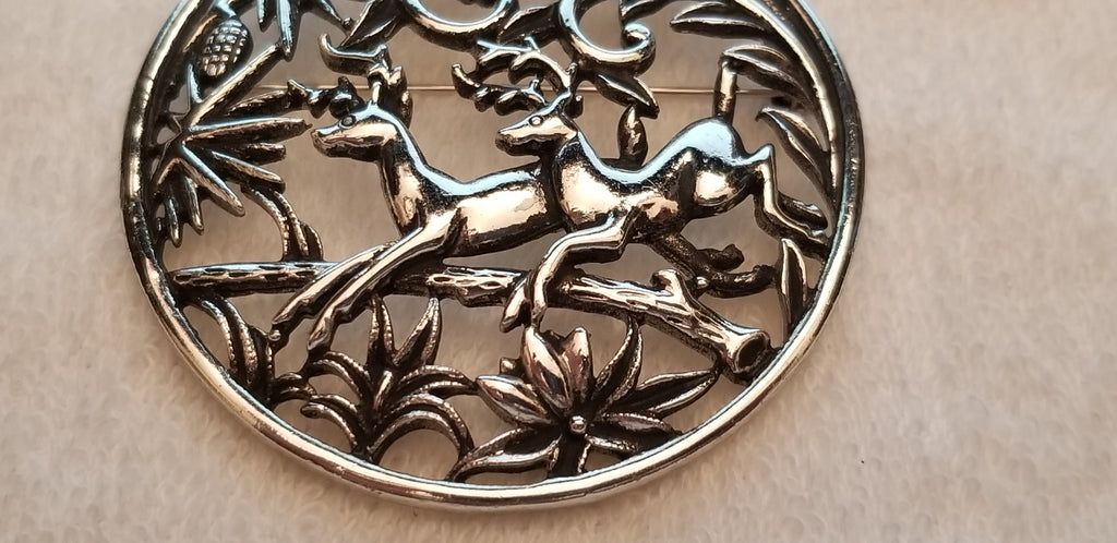 Vintage Sarah Coventry "WOODLAND FLIGHT" Brooch
