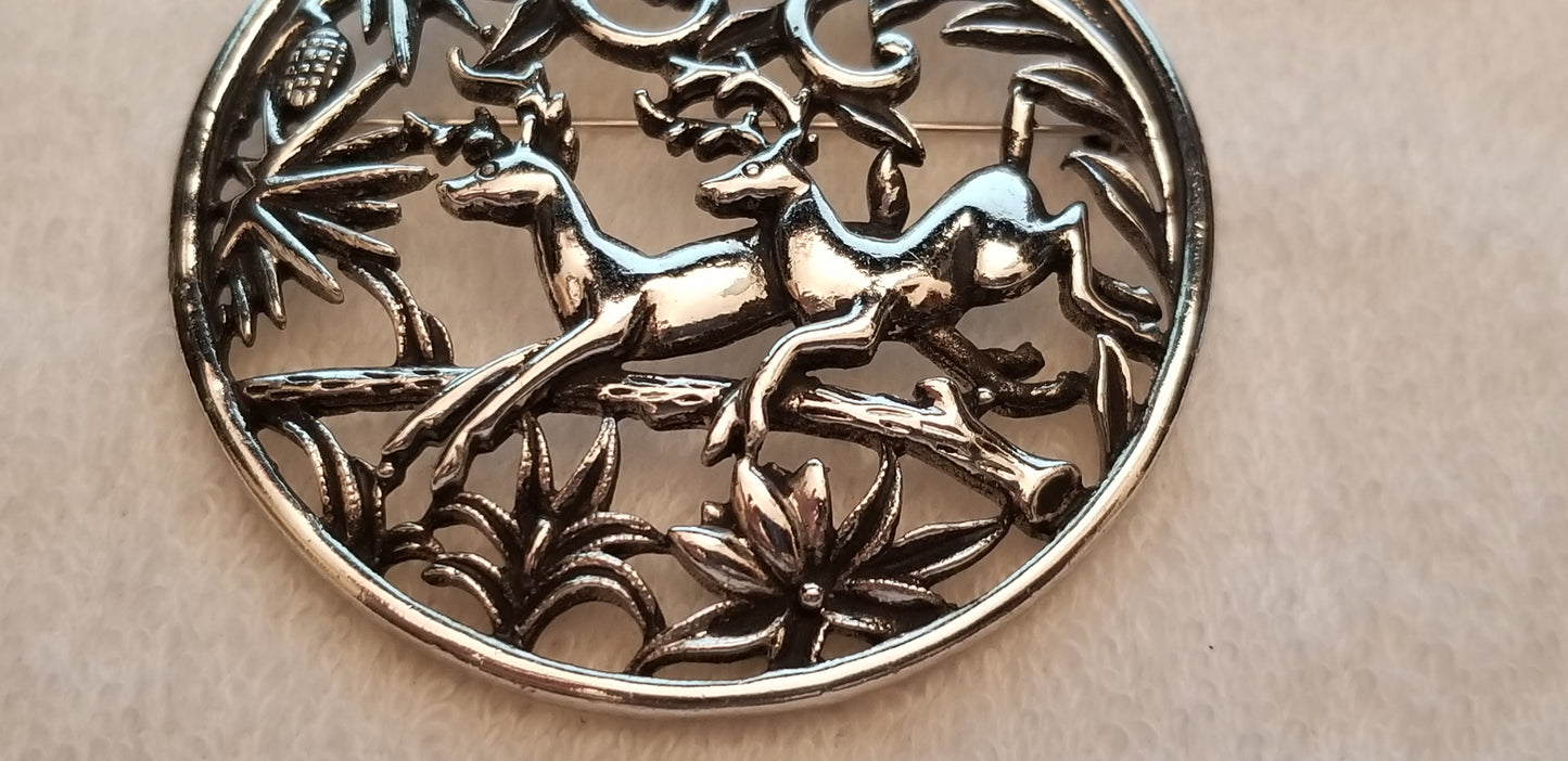 Vintage Sarah Coventry "WOODLAND FLIGHT" Brooch