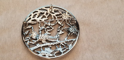 Vintage Sarah Coventry "WOODLAND FLIGHT" Brooch