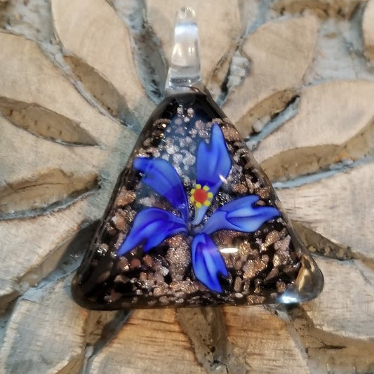 Triangle Glass Pendant
