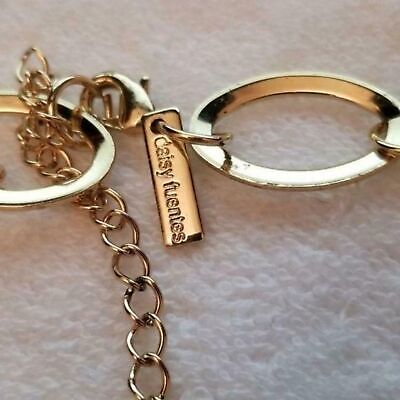 Daisy Fuentes Gold Tone Oval Necklace