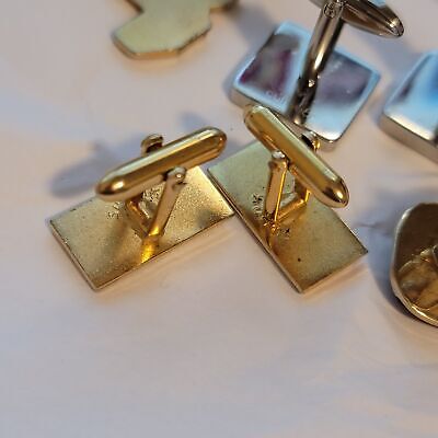 5 Lot of Cufflinks Hickok, Stratton, Cuffwear and Swank