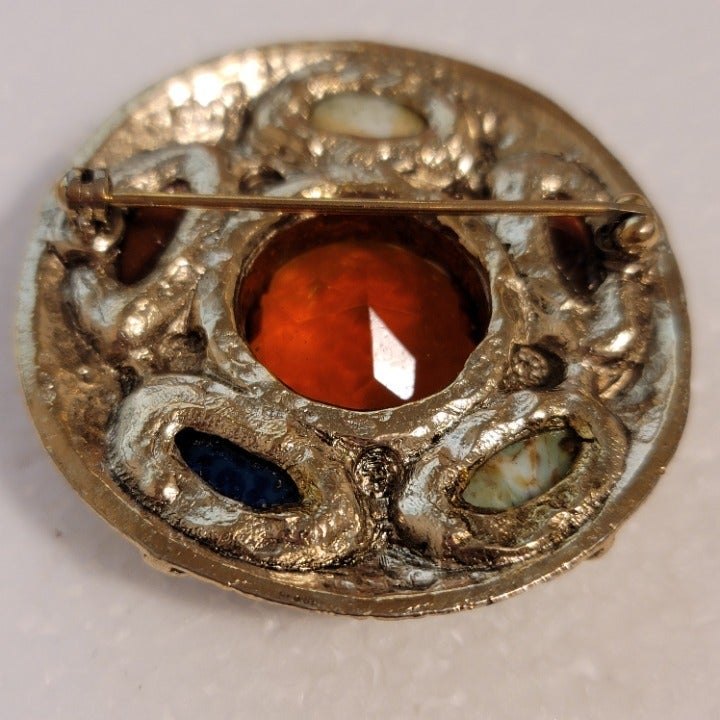 Vintage Scottish Style Kilt Pin Brooch