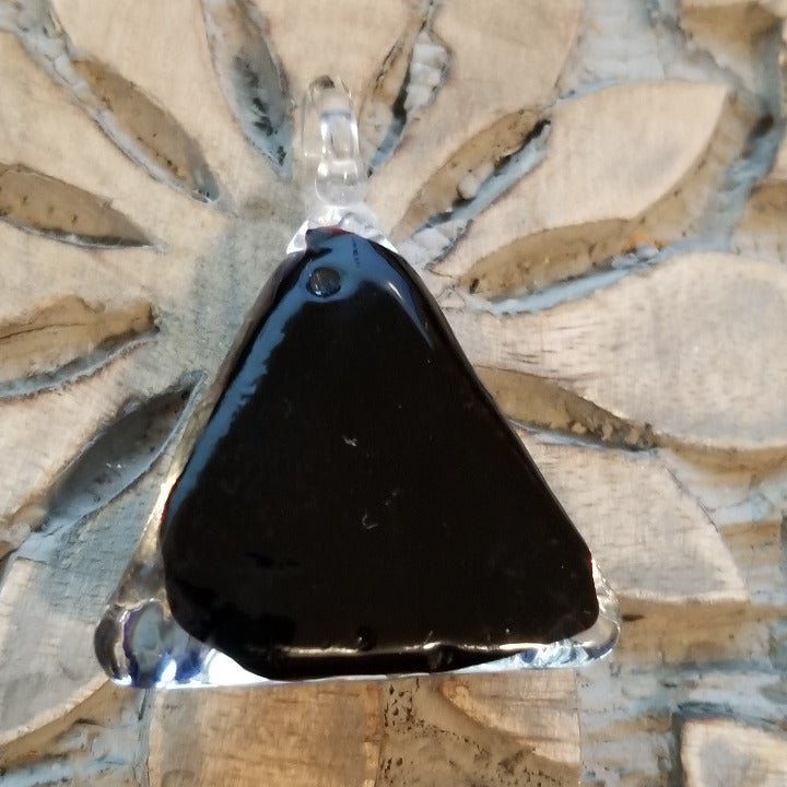Triangle Glass Pendant