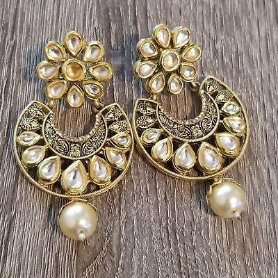 Round rhinestone Earrings
