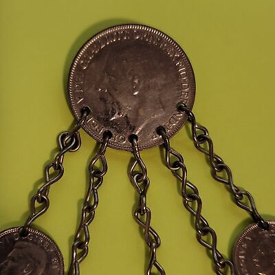 Vintage Coin Brooch