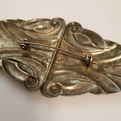 Vintage Silver Tone Brooch