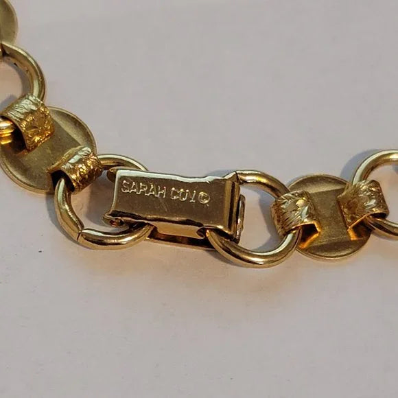Vintage Sarah Coventry Gold Tone Bracelet