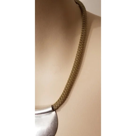 Marjorie Baer - Bar and Crescent Necklace