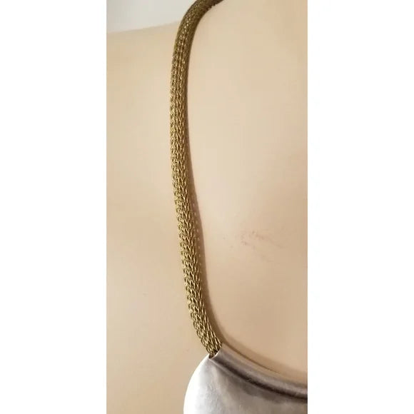 Marjorie Baer - Bar and Crescent Necklace