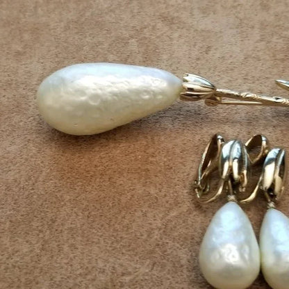 Vintage Kimberlee Demi Parure Simulated Pearl Set