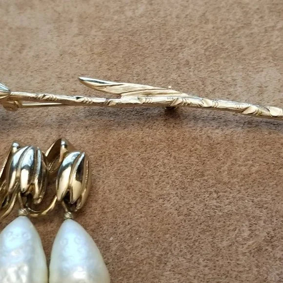 Vintage Kimberlee Demi Parure Simulated Pearl Set