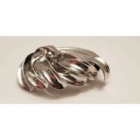 Silver Tone Brooch