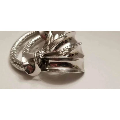 Silver Tone Brooch