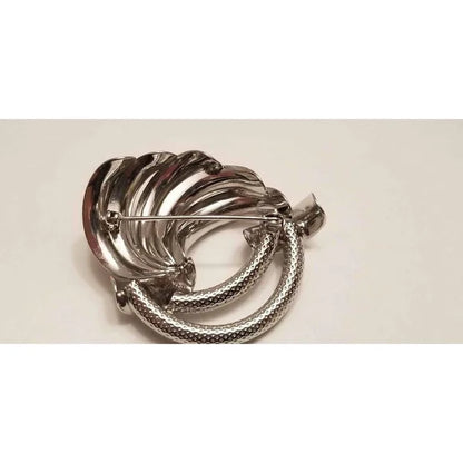 Silver Tone Brooch