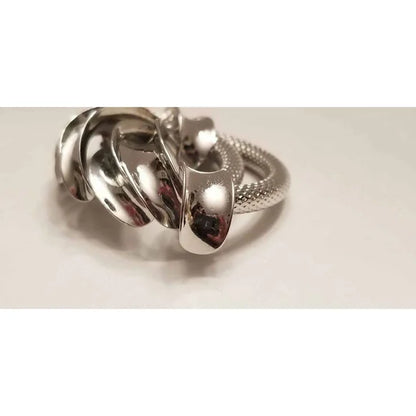 Silver Tone Brooch