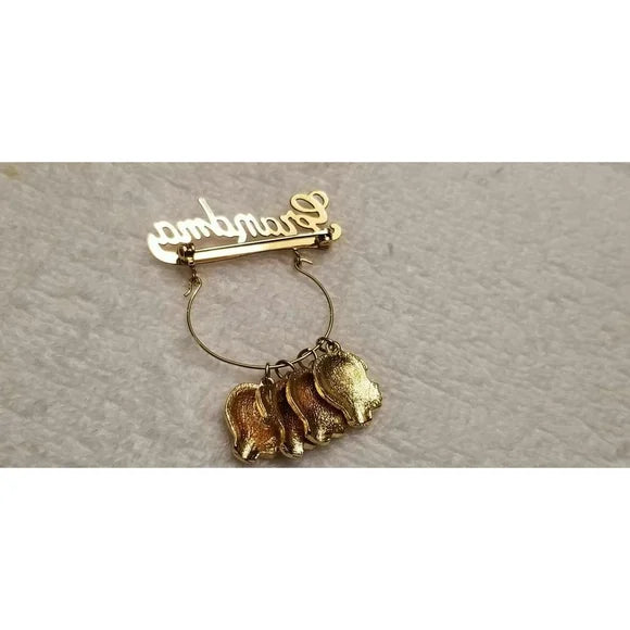 Grandma Charm Brooch