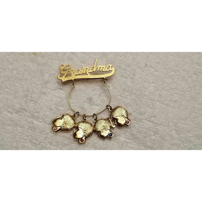 Grandma Charm Brooch