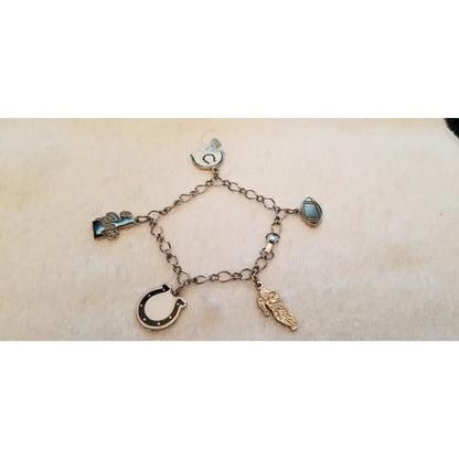 2002 Vintage Indianapolis Colts Charm Bracelet