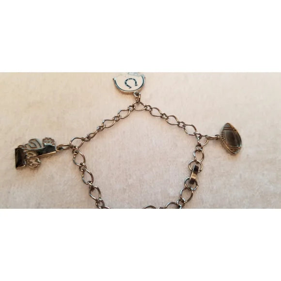 2002 Vintage Indianapolis Colts Charm Bracelet