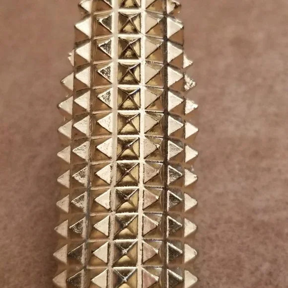 Gold Tone Spike Rings