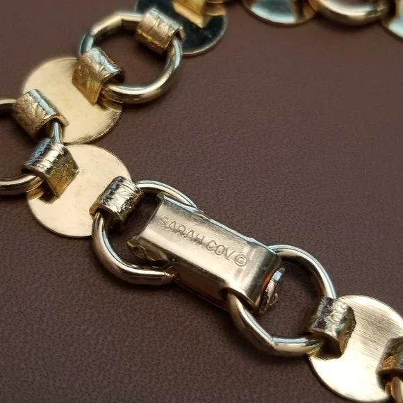 Vintage Sarah Coventry Gold Tone Bracelet