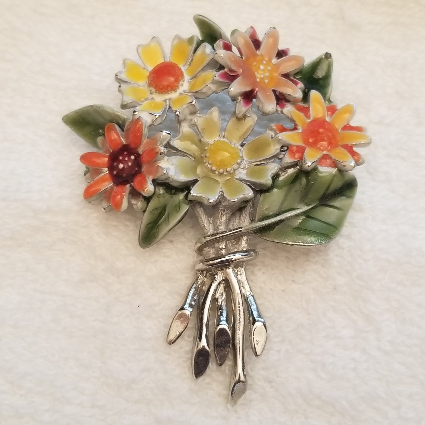 Bouquet of Flowers Brooch