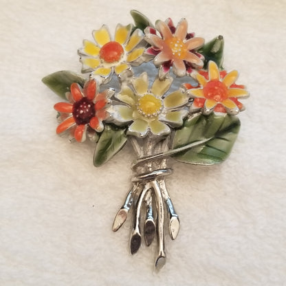 Bouquet of Flowers Brooch