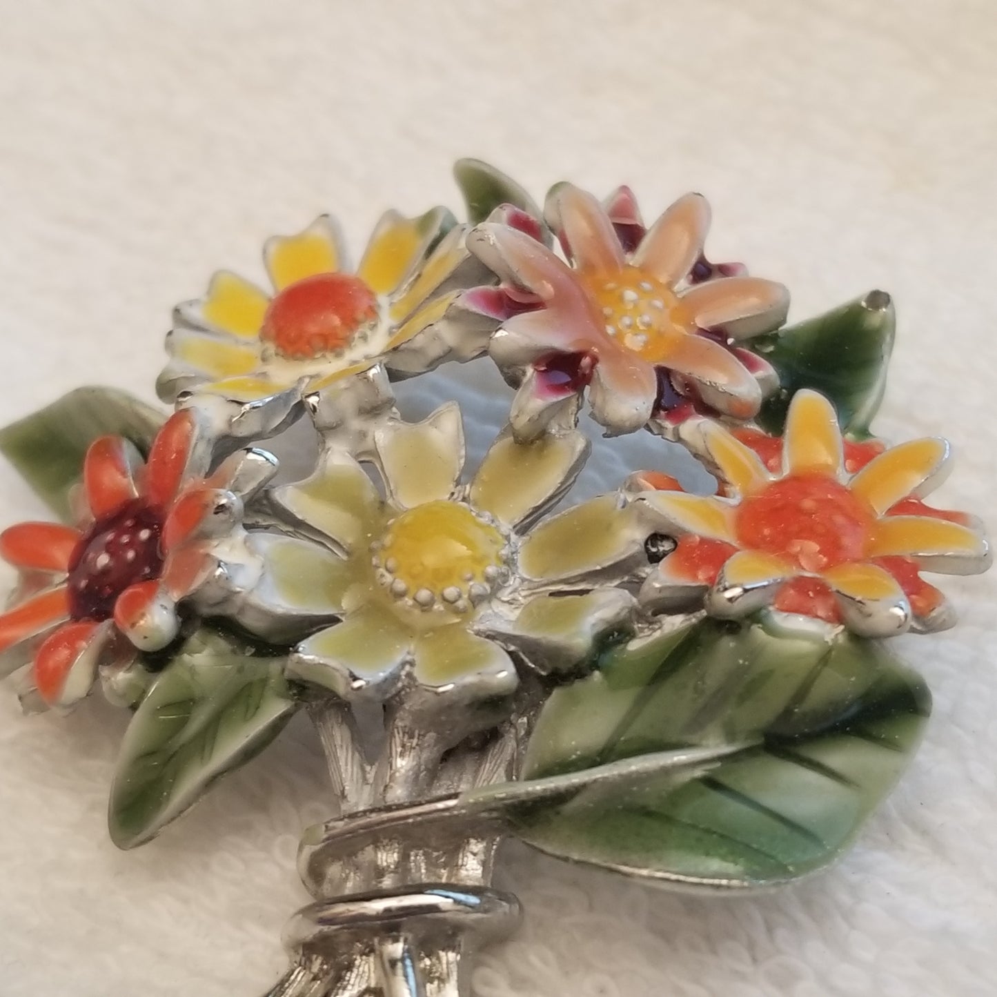 Bouquet of Flowers Brooch