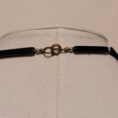 Black Wooden Necklace