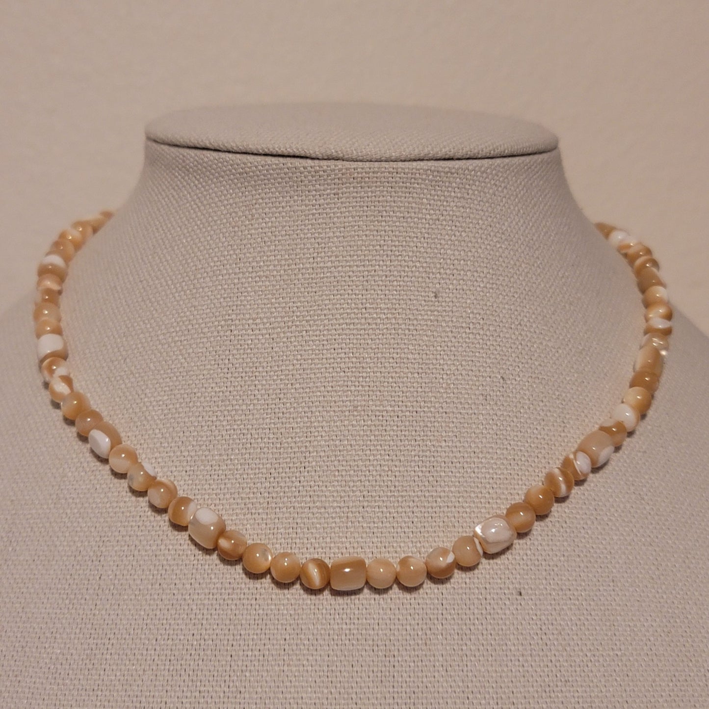 Mother of Pearl Bead Necklace