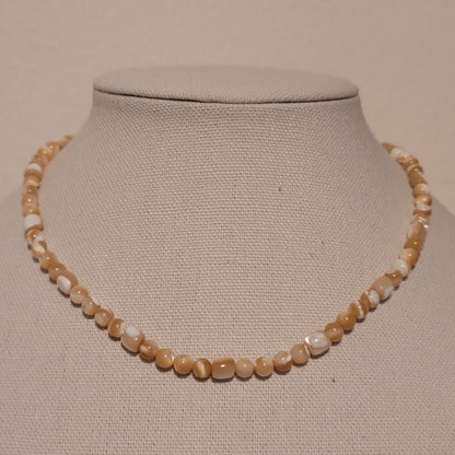 Mother of Pearl Bead Necklace