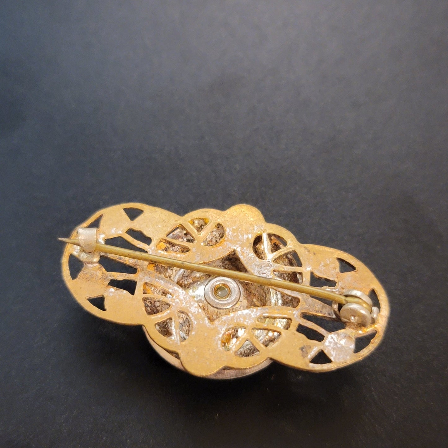 Vintage Rhinestone Brooch