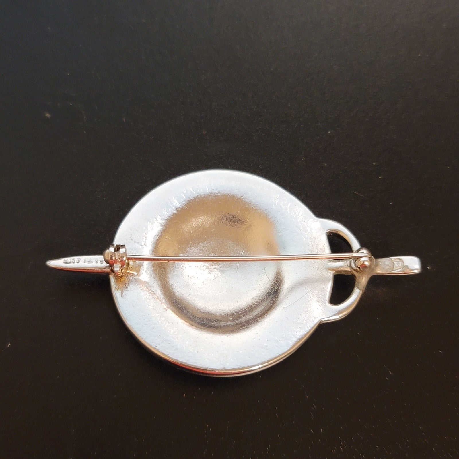 Silver Tone Brooch