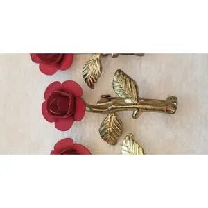 Lot of 5 Rose Brooches