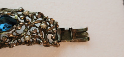 Vintage Statement Rhinestone Bracelet