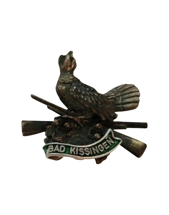 Vintage Bad Kissingen Hunting Grouse Hat Pin