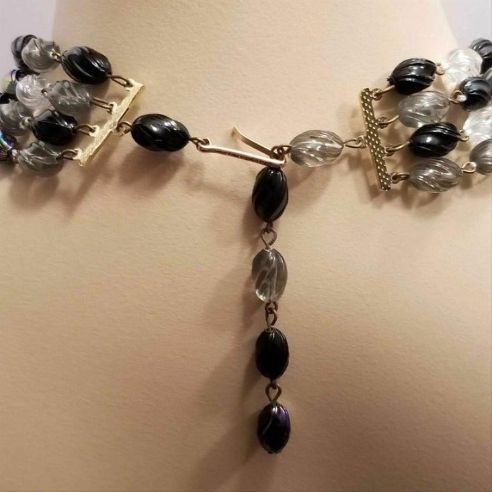 Vintage 4 Strand Beaded Necklace