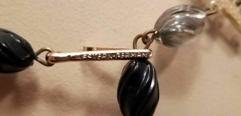 Vintage 4 Strand Beaded Necklace