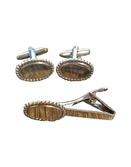 Silver Tone Cufflinks